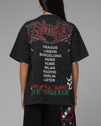 Loiter Freedom Vintage T-Shirt Black