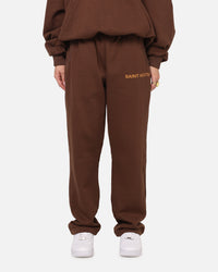 Saint Morta Sacred Script Track Pants Brown