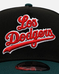 New Era Los Angeles Dodgers 'Mexican Independence Day 2.0' 9FORTY A-Frame Snapback Black/Green