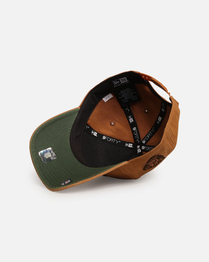 New Era Las Vegas Raiders 'Washed Canvas' 9FORTY A-Frame Snapback Walnut
