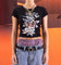 Ed Hardy Women's Swallow Baby T-Shirt Black