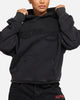 Ed Hardy Distressed Hoodie Washed Black