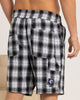 Carre Daily Shorts Black Plaid