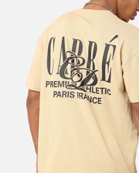Carre Top Team T-Shirt Stone
