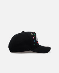 Mitchell & Ness Los Angeles Lakers 'Rhinestone Luxury' Pro Pinch Snapback Black