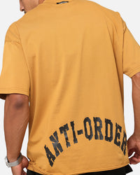 The Anti Order Architype Boxy T-Shirt Mustard