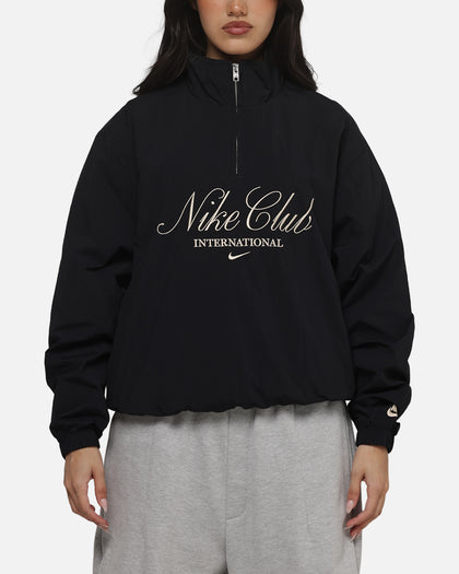 Nike Club 1/2 Zip Jacket Black