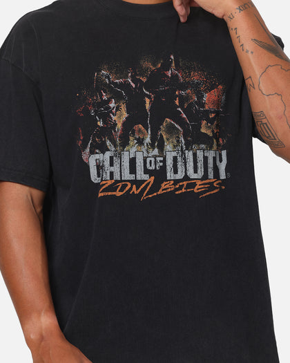 73Studio X Call Of Duty Zombies Classics T-Shirt Black Wash
