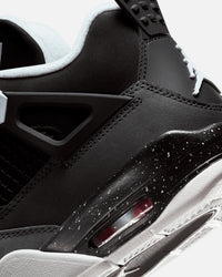 Jordan Kids' Air Jordan 4 Retro (GS) "Fear" Black/White