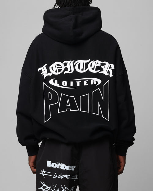 Loiter Ultimate Pain Hoodie Black