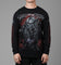 Loiter Marvel Knull Long Sleeve Waffle T-Shirt Black