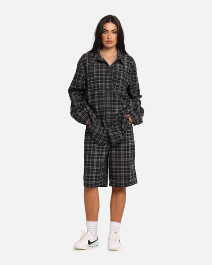 XXIII Plaid Corduroy Jacket Black/Grey