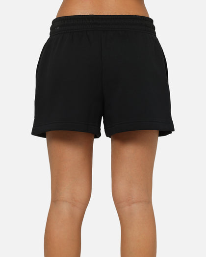 Nike Women's Sportswear Phoenix Fleece Mid-Rise 4" Shorts Black/Sail