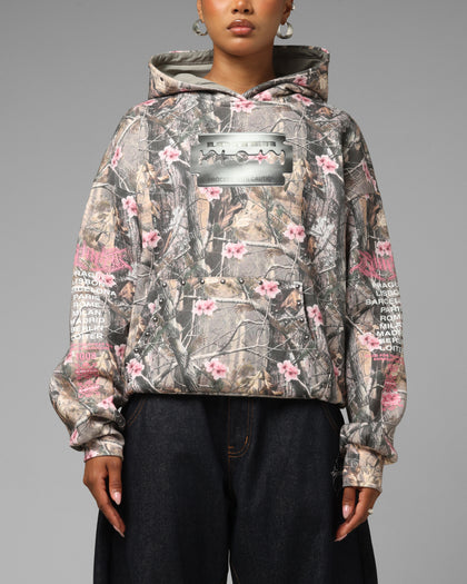 Loiter Blade Hoodie Pink Real Tree