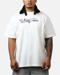 The Hundreds Y2K Bar Logo T-Shirt Light Blue