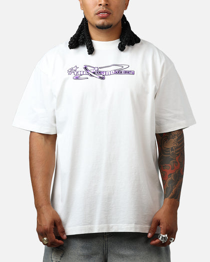 The Hundreds Y2K Bar Logo T-Shirt Light Blue