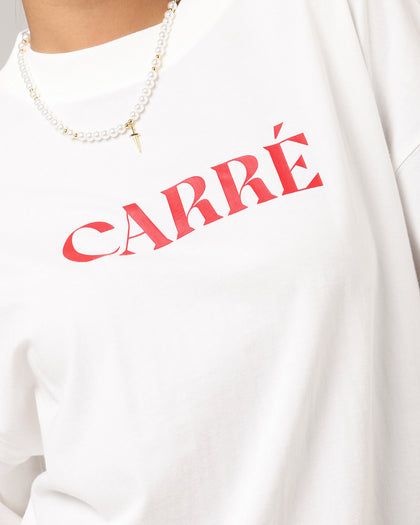 Carre Minimalist T-Shirt Off White