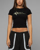 Loiter Women's Hybrid Baby T-Shirt Black