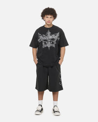 Saint Morta Devotion Boxy T-Shirt Washed Black