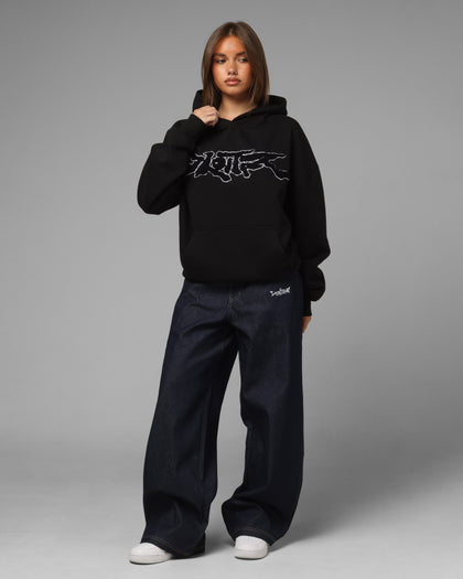 Loiter Global Hoodie Black