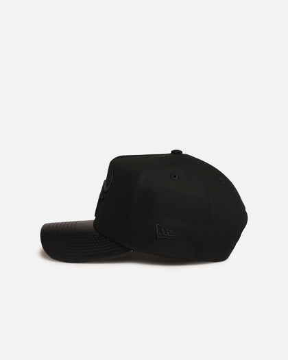 New Era Chicago Bulls 'Canvas Leather' 9FORTY A-Frame Snapback Black