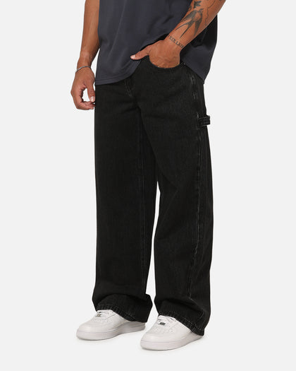 Carre Baggy Carpenter Jeans Black Denim