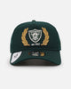 New Era Las Vegas Raiders 'Heritage Golf' Pre-Curved Golfer Snapback Cilantro Green
