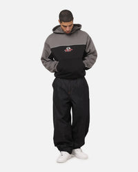 Carre Division Hoodie Washed Black