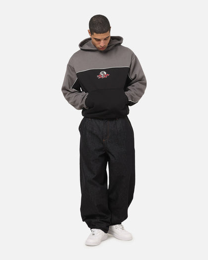 Carre Division Hoodie Washed Black