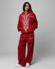 Loiter Blood Born Zip Hoodie Burgandy