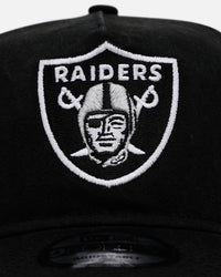 New Era Las Vegas Raiders 'Washed Truckers' 9FORTY A-Frame Trucker Snapback Official Team Color