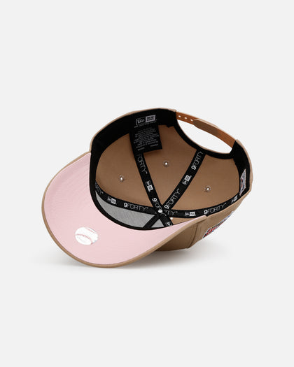 New Era Los Angeles Angels 'Tan Pink' 9FORTY A-Frame Snapback Tan