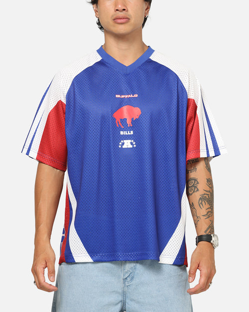 Mitchell & Ness Buffalo Bills Warehouse Rave Jersey White/Blue/Red