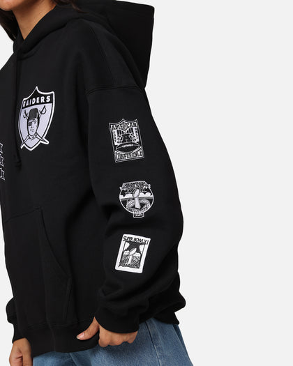 Mitchell & Ness Los Angeles Raiders History Hoodie Faded Black