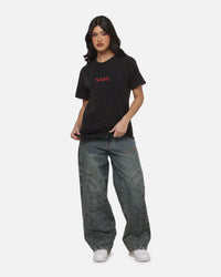 XXIII Rose T-Shirt Black/Red