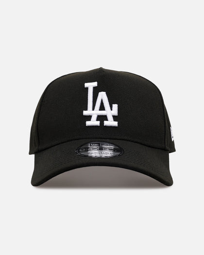 New Era Los Angeles Dodgers 'Easy Black And White' 9FORTY A-Frame Snapback Black/White