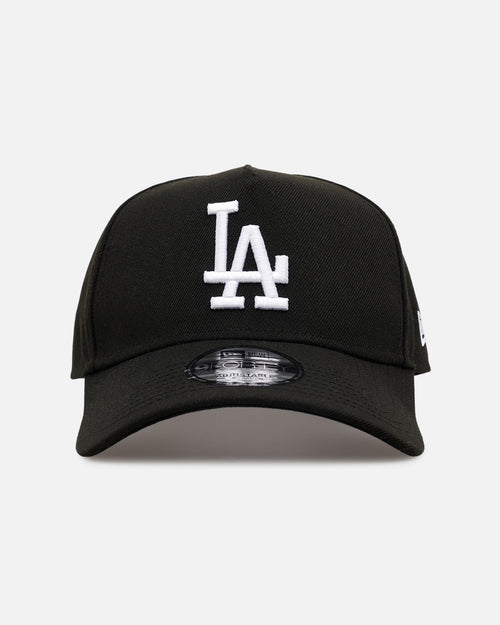New Era Los Angeles Dodgers 'Easy Black And White' 9FORTY A-Frame Snapback Black/White