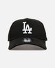 New Era Los Angeles Dodgers 'Easy Black And White' 9FORTY A-Frame Snapback Black/White