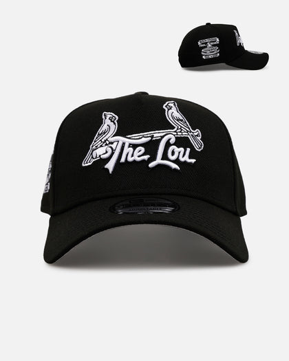 New Era St. Louis Cardinals 'Black And White' 9FORTY A-Frame Snapback Black/White