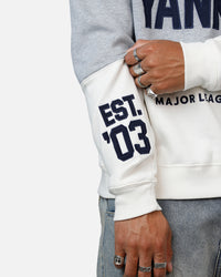 47 Brand New York Yankees On Five Crewneck Navy/Grey