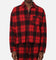 XXIII Plaid Long Sleeve Overshirt Red