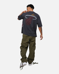 New Era Miami Heat Oversized T-Shirt Black