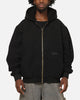 Carre Sherpa Lined Zip Hoodie Black