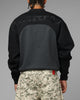 Loiter 4K Panel Crewneck Black