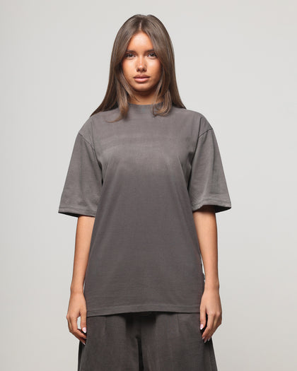 American Thrift Short Sleeve T-Shirt Washed Charcoal