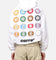 Carre Break Hoodie White