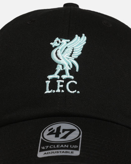 47 Brand Liverpool Football Club 47 Clean Up Strapback Black/Turquoise