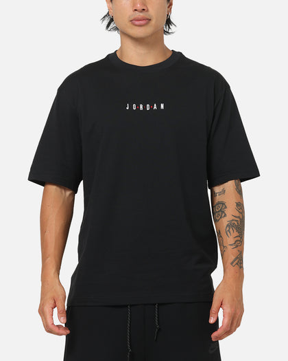 Jordan Air Embroidered T-Shirt Black/Sail