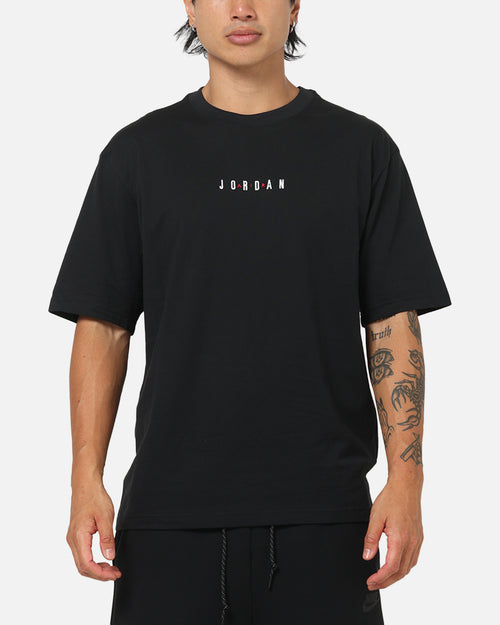 Jordan Air Embroidered T-Shirt Black/Sail