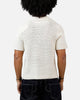 MNML Crochet Button Up Shirt Cream